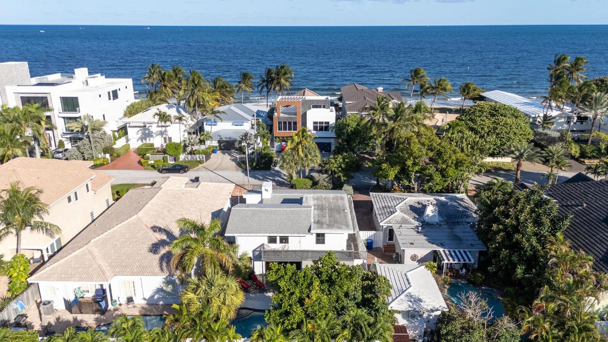 4 Bed/4,5 Bath Beach House Fort Lauderdale Exteriör bild
