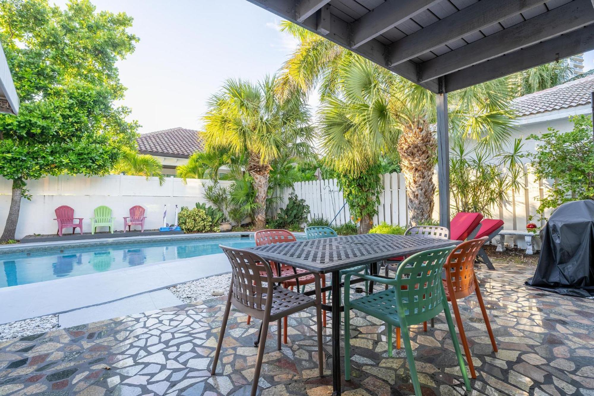 4 Bed/4,5 Bath Beach House Fort Lauderdale Exteriör bild